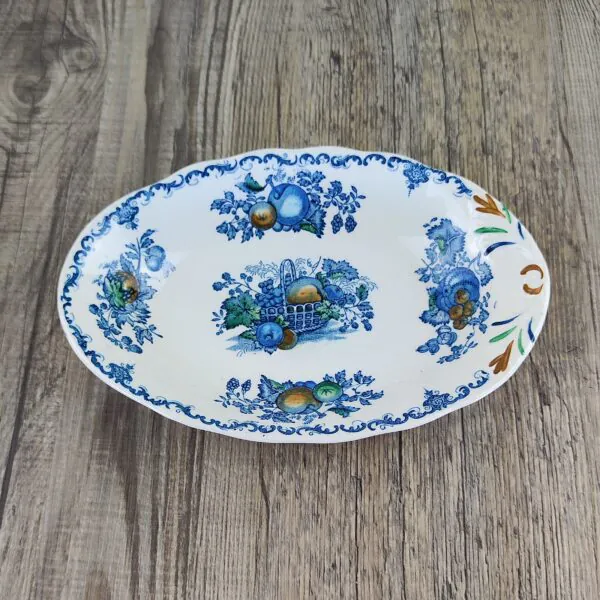 's Fruit Basket Blue Ovaal Schaaltje 3