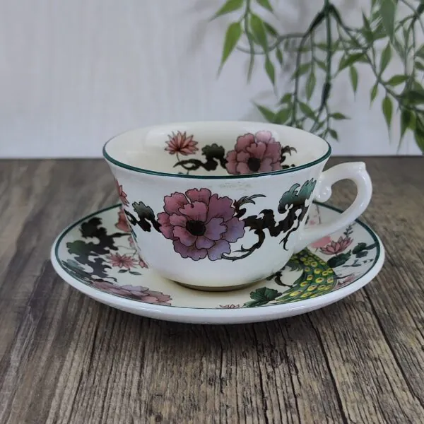 Myott Meakin Dynasty Collection Exotic Garden Koffiekop en Schotel 1 Myott Meakin Dynasty Collection Exotic Garden Koffiekop en Schotel 1