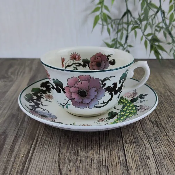 Myott Meakin Dynasty Collection Exotic Garden Theekop en Schotel 1 Myott Meakin Dynasty Collection Exotic Garden Theekop en Schotel 1