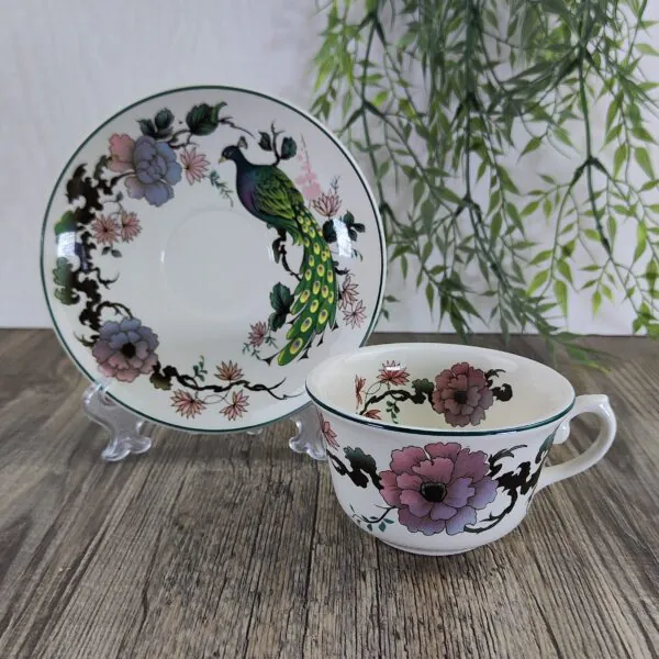 Myott Meakin Dynasty Collection Exotic Garden Theekop en Schotel 3 Myott Meakin Dynasty Collection Exotic Garden Theekop en Schotel 3