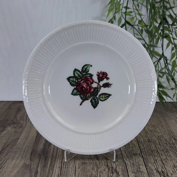 Wedgwood Moss Rose Gebaksbordje 16cm 1 Wedgwood Moss Rose Gebaksbordje 16cm 1