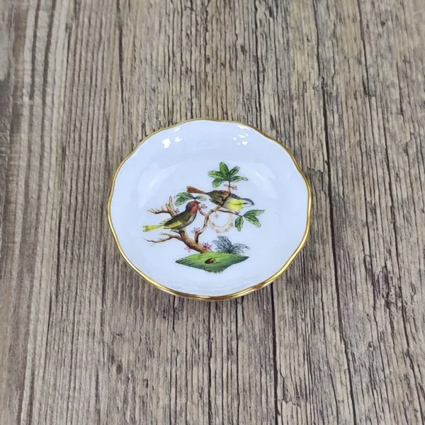 Herend Rothschild Bird 339 Bonbonbordje Theetip 3 Herend Rothschild Bird 339 Bonbonbordje Theetip 3