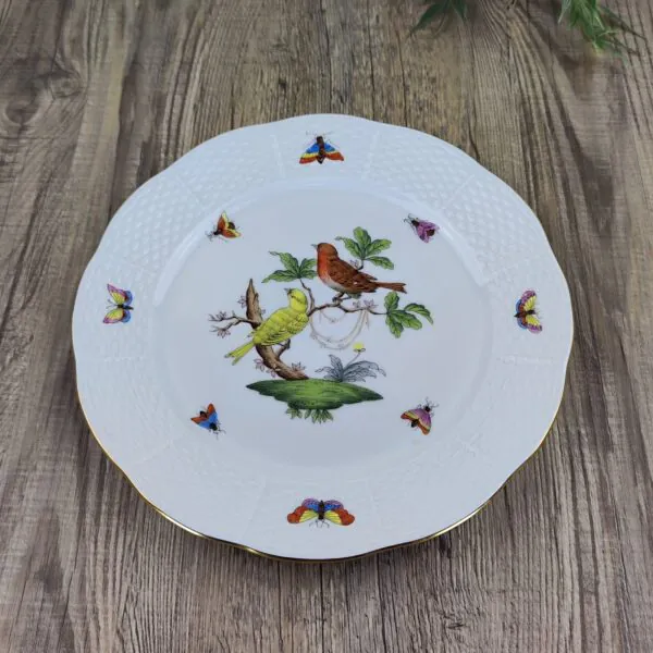Herend Rothschild Bird 521 Ontbijtbord 3 Herend Rothschild Bird 521 Ontbijtbord 3