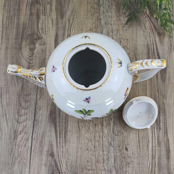 Herend Rothschild Bird 606 Theepot 3 Herend Rothschild Bird 606 Theepot 3