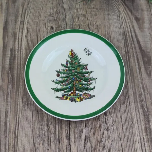 Spode Christmas Tree Gebaksbordje 3 Spode Christmas Tree Gebaksbordje 3