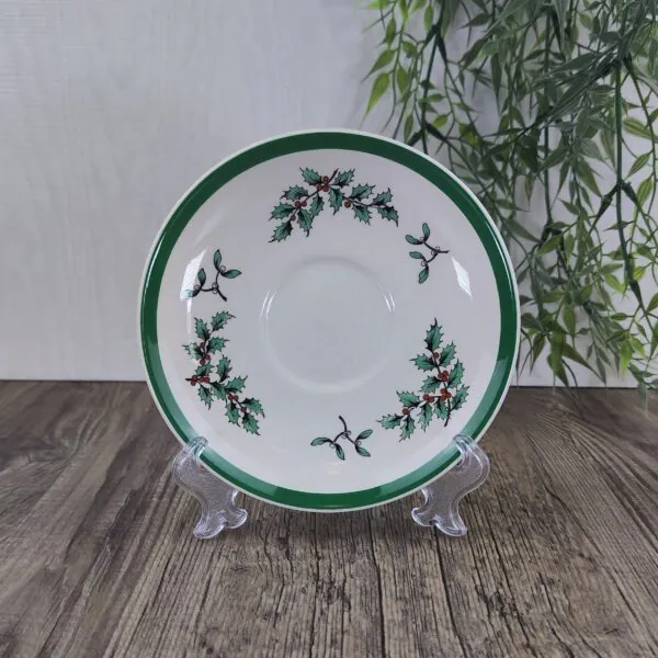 Spode Christmas Tree Schotel voor Theekop Spode Christmas Tree Schotel voor Theekop