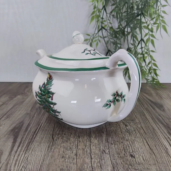Spode Christmas Tree Theepot 3