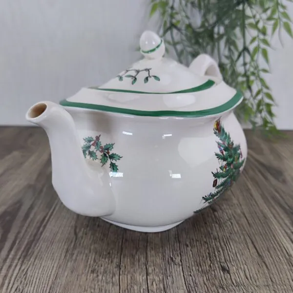 Spode Christmas Tree Theepot 4