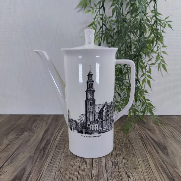 Villeroy & Boch Amsterdam Koffiepot Westertoren & Montelbaantoren 1 Villeroy & Boch Amsterdam Koffiepot Westertoren & Montelbaantoren 1