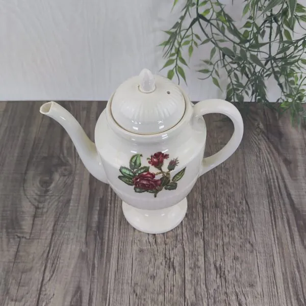 Wedgwood Moss Rose Koffiepot 2