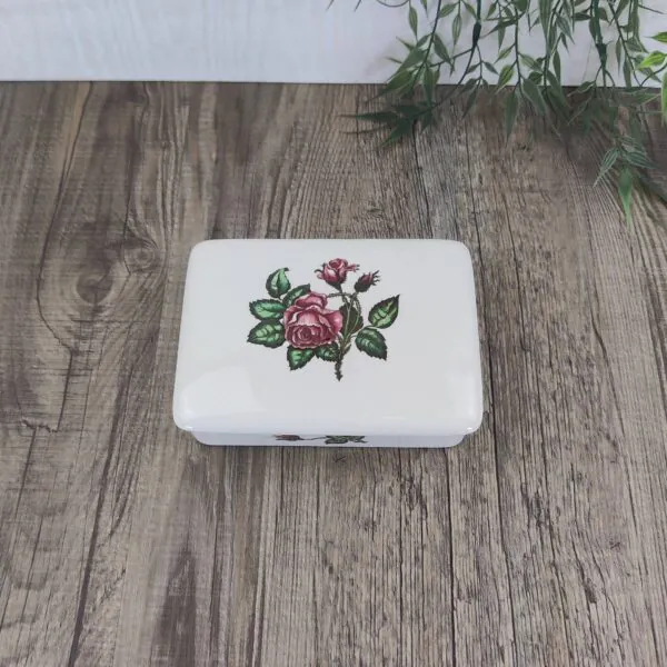 Wedgwood Moss Rose Lepeldoosje Sigarettendoosje 2