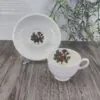 Wedgwood Moss Rose Theekop & schotel 9cm 3 Wedgwood Moss Rose Theekop & schotel 9cm 3