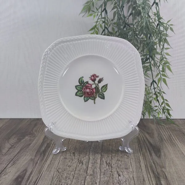 Wedgwood Moss Rose Vierkant Lunch Bord 1 Wedgwood Moss Rose Vierkant Lunch Bord 1