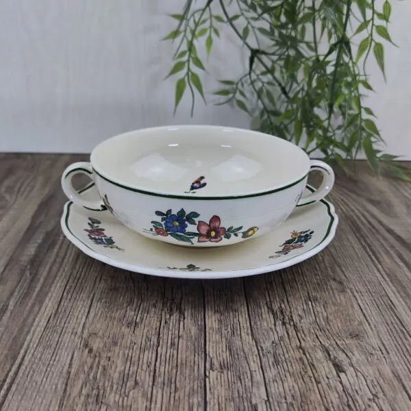 Villeroy & Boch Alt Strassburg Soepkom met Schotel Aster 1 Villeroy & Boch Alt Strassburg Soepkom met Schotel Aster 1