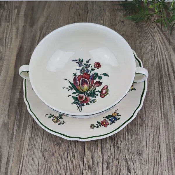 Villeroy & Boch Alt Strassburg Soepkom met Schotel Tulp 2