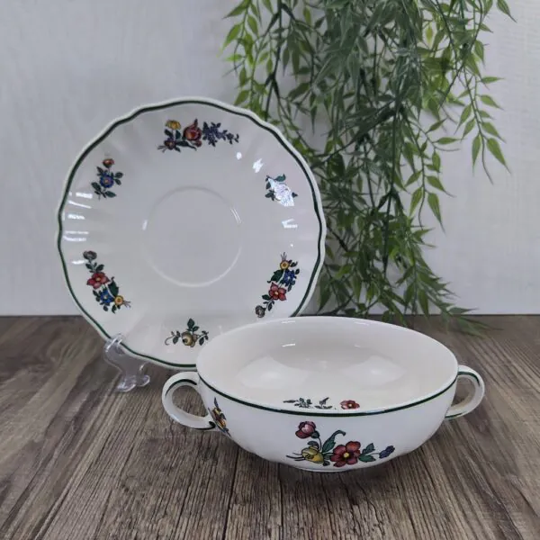 Villeroy & Boch Alt Strassburg Soepkom met Schotel Tulp 3