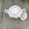 Villeroy & Boch Alt Strassburg Suikerpot met Deksel Roos 4 Villeroy & Boch Alt Strassburg Suikerpot met Deksel Roos 4