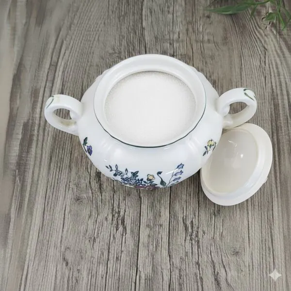 Villeroy & Boch Alt Strassburg Suikerpot met Deksel Roos 4