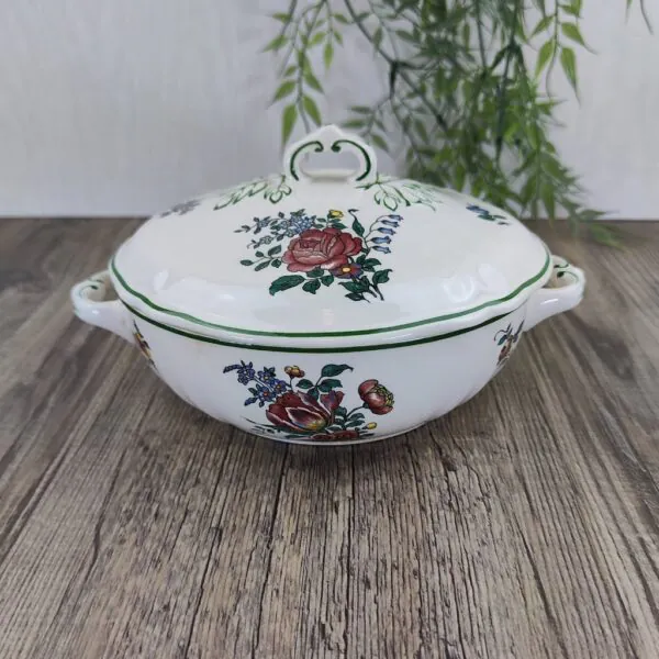 Villeroy & Boch Alt Strassburg Terrine Dekschaal met Deksel klein 1 Villeroy & Boch Alt Strassburg Terrine Dekschaal met Deksel klein 1