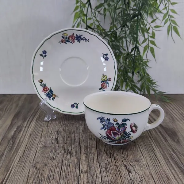 Villeroy & Boch Alt Strassburg Theekop en Schotel Tulp 3 Villeroy & Boch Alt Strassburg Theekop en Schotel Tulp 3