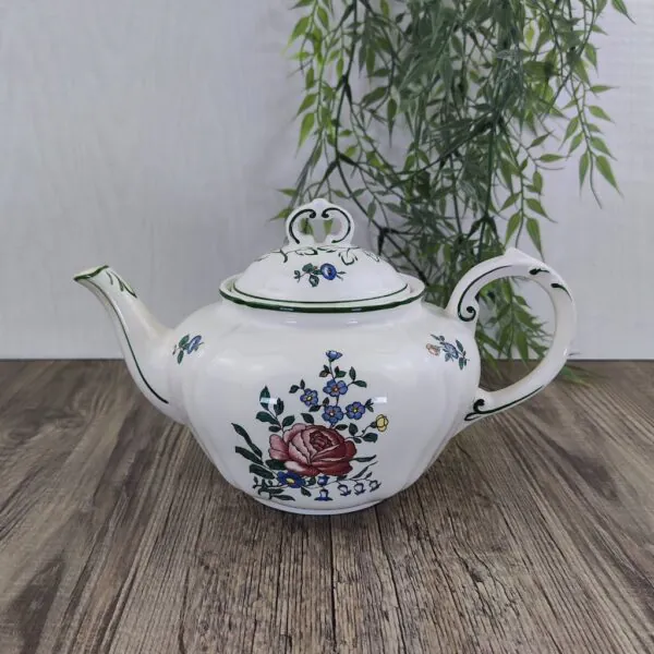 Villeroy & Boch Alt Strassburg Theepot Roos & Tulp 1 Villeroy & Boch Alt Strassburg Theepot Roos & Tulp 1