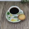 Villeroy & Boch Geranium Koffiekop en Schotel 4 Villeroy & Boch Geranium Koffiekop en Schotel 4