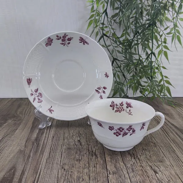 Wedgwood Onbekend Theekop & Schotel Wedgwood Onbekend Theekop & Schotel