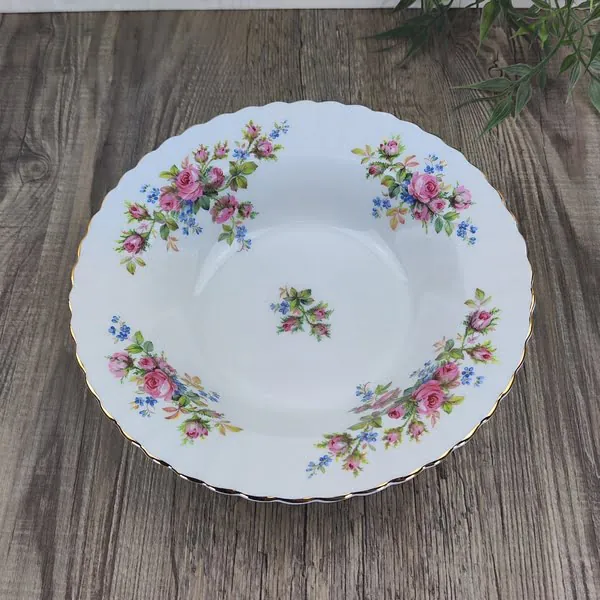 Royal Albert Moss Rose Diep Bord 20cm 3 Royal Albert Moss Rose Diep Bord 20cm 3