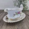 Royal Albert Moss Rose Sauciere Juskom losse Schotel 3 Royal Albert Moss Rose Sauciere Juskom losse Schotel 3