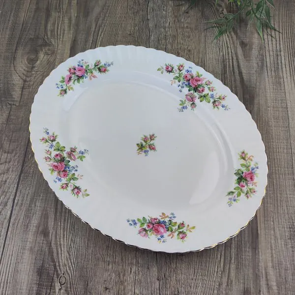 Royal Albert Moss Rose Serveerschaal 33cm 3