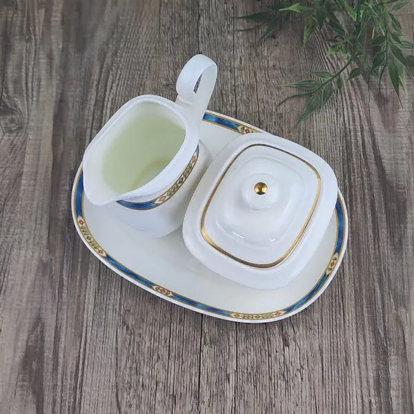 Villeroy & Boch Heinrich Villa Magica Suiker en Roomstel 3 delig 3 Villeroy & Boch Heinrich Villa Magica Suiker en Roomstel 3 delig 3
