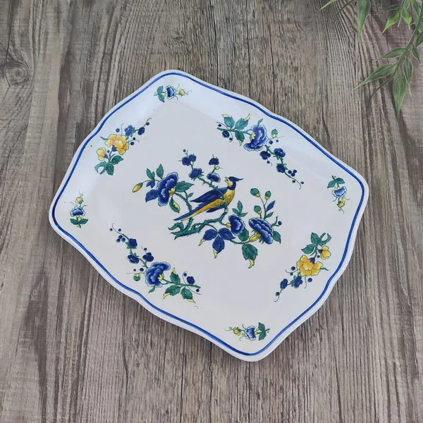 Villeroy & Boch Phoenix Blau Cakeschaaltje 3 Villeroy & Boch Phoenix Blau Cakeschaaltje 3