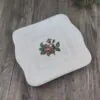 Wedgwood Moss Rose Vierkante Koek Schaal 3 Wedgwood Moss Rose Vierkante Koek Schaal 3