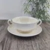 Wedgwood Patrician Soepkom met Schotel 1 Wedgwood Patrician Soepkom met Schotel 1