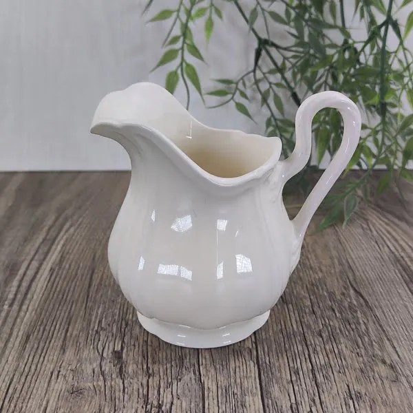 Wedgwood Queens Plain Melk- Roomkannetje 1 Wedgwood Queens Plain Melk- Roomkannetje 1