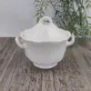 Wedgwood Queens Plain Suikerpot met Deksel 1 Wedgwood Queens Plain Suikerpot met Deksel 1