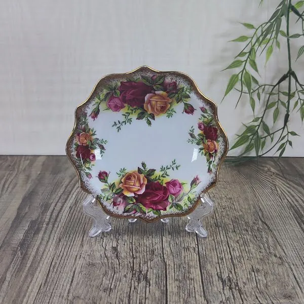 Royal Albert Old Country Roses Bonbonbordje Theetip ster 1 Royal Albert Old Country Roses Bonbonbordje Theetip ster 1
