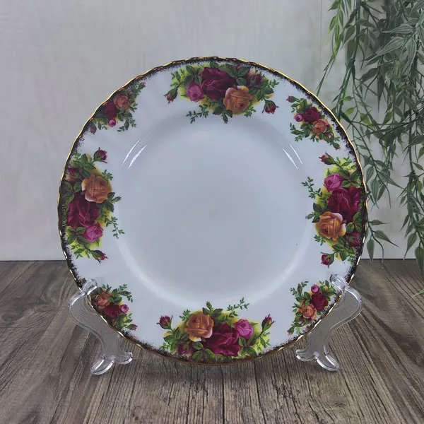 Royal Albert Old Country Roses Ontbijtbord 21cm 1 Royal Albert Old Country Roses Ontbijtbord 21cm 1
