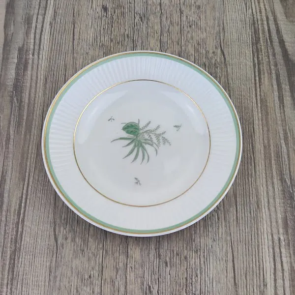 Royal Copenhagen Grøn Melodi 14060 Brood & Boter Bordje Side Plate 3 Royal Copenhagen Grøn Melodi 14060 Brood & Boter Bordje Side Plate 3
