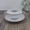 Royal Copenhagen Grøn Melodi 14075 Soepkom met Schotel 1 Royal Copenhagen Grøn Melodi 14075 Soepkom met Schotel 1