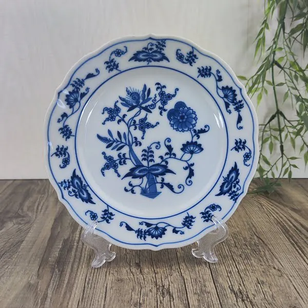 Blue Danube Zwiebelmuster Gebaksbordje 17cm 1 Blue Danube Zwiebelmuster Gebaksbordje 17cm 1