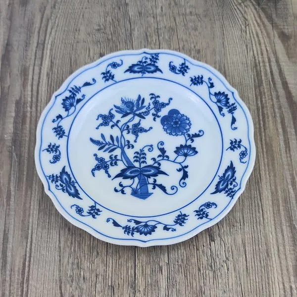 Blue Danube Zwiebelmuster Gebaksbordje 17cm 3 Blue Danube Zwiebelmuster Gebaksbordje 17cm 3
