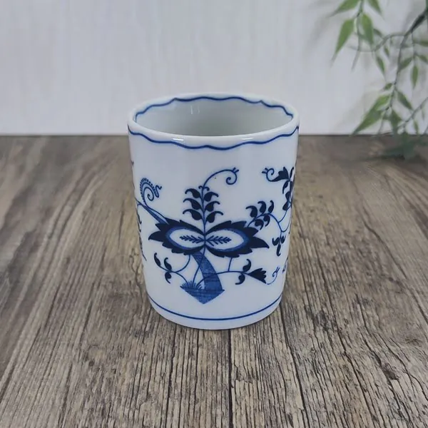 Blue Danube Zwiebelmuster Mok Beker H 8,5cm 1 Blue Danube Zwiebelmuster Mok Beker H 8,5cm 1