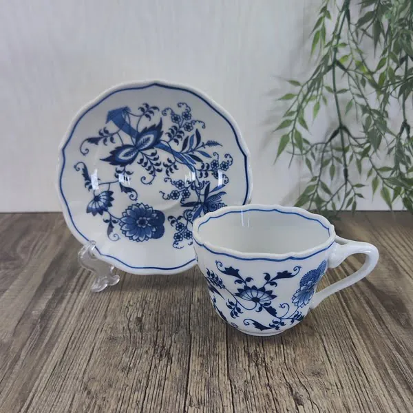Blue Danube Zwiebelmuster Theekop en Schotel Ø 8,7cm 3 Blue Danube Zwiebelmuster Theekop en Schotel Ø 8,7cm 3