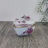 Herend Apponyi Pink Bonbonniere Hartvorm 6003 2 Herend Apponyi Pink Bonbonniere Hartvorm 6003 2