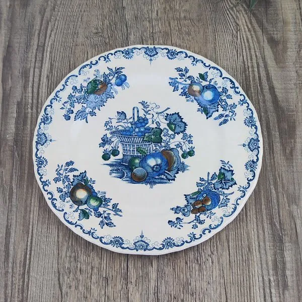 Mason’s Fruit Basket Blue Fruit- Gebaksbord 3 Mason’s Fruit Basket Blue Fruit- Gebaksbord 3
