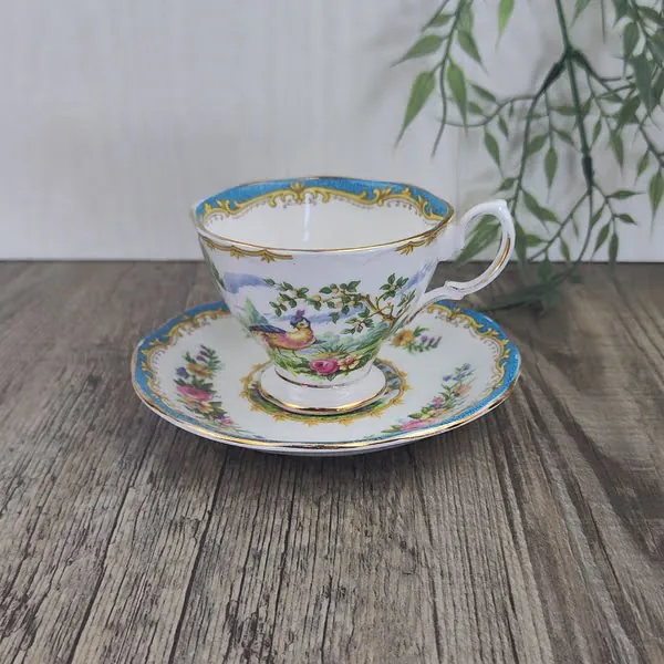 Royal Albert Chelsea Bird Kop en Schotel Ø kopje 8 cm 1 Royal Albert Chelsea Bird Kop en Schotel Ø kopje 8 cm 1