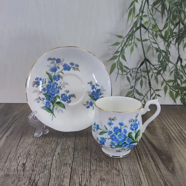 Royal Albert Forget Me Not Kop en Schotel 3 Royal Albert Forget Me Not Kop en Schotel 3