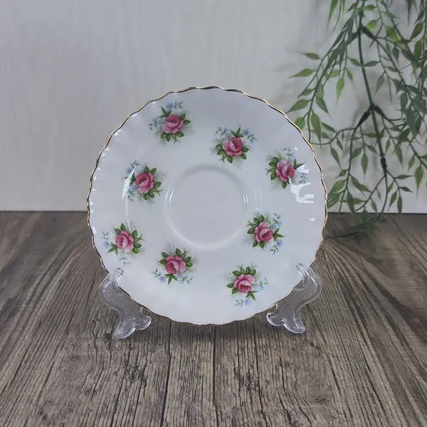Royal Albert Forget Me Not Rose Schotel voor Dameskop Royal Albert Forget Me Not Rose Schotel voor Dameskop