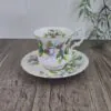 Royal Albert White Trillium Dameskop & schotel 1 Royal Albert White Trillium Dameskop & schotel 1